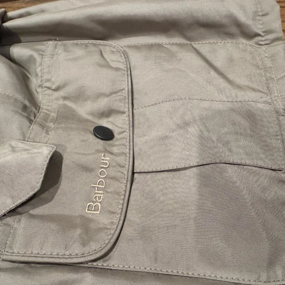 Barbour Beige Military Field Jacket - Picture 6 of 7